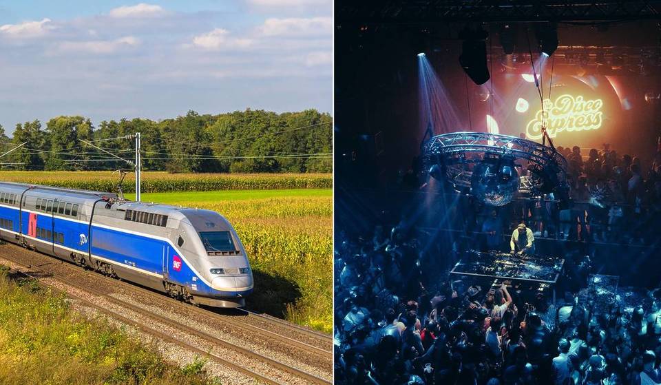 Un tren de fiesta para 400 personas sale de Amsterdam Centraal y no parará hasta que todo el mundo esté bailando.
