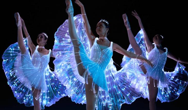 Queste produzioni di balletto luminose e incantevoli presentano interpretazioni fosforescenti delle vostre storie preferite