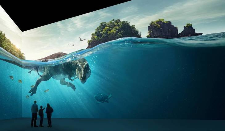 La Fabrique des Lumières d&rsquo;Amsterdam s&rsquo;est transformée en un monde préhistorique – Venez voir de près les plus grandes créatures de tous les temps !