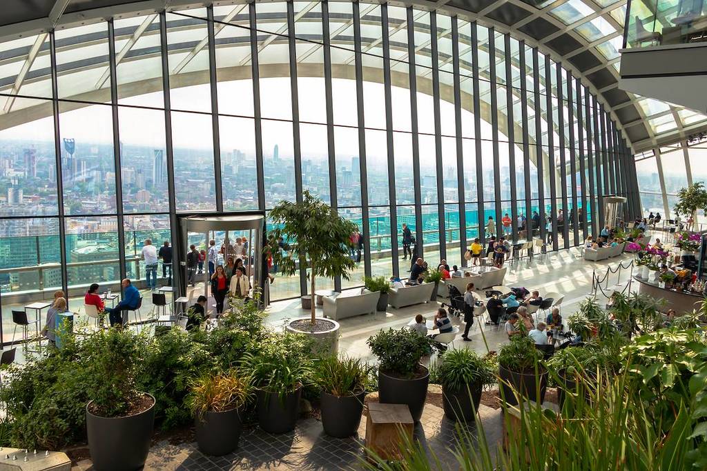 Sky Garden London Eurostar Content