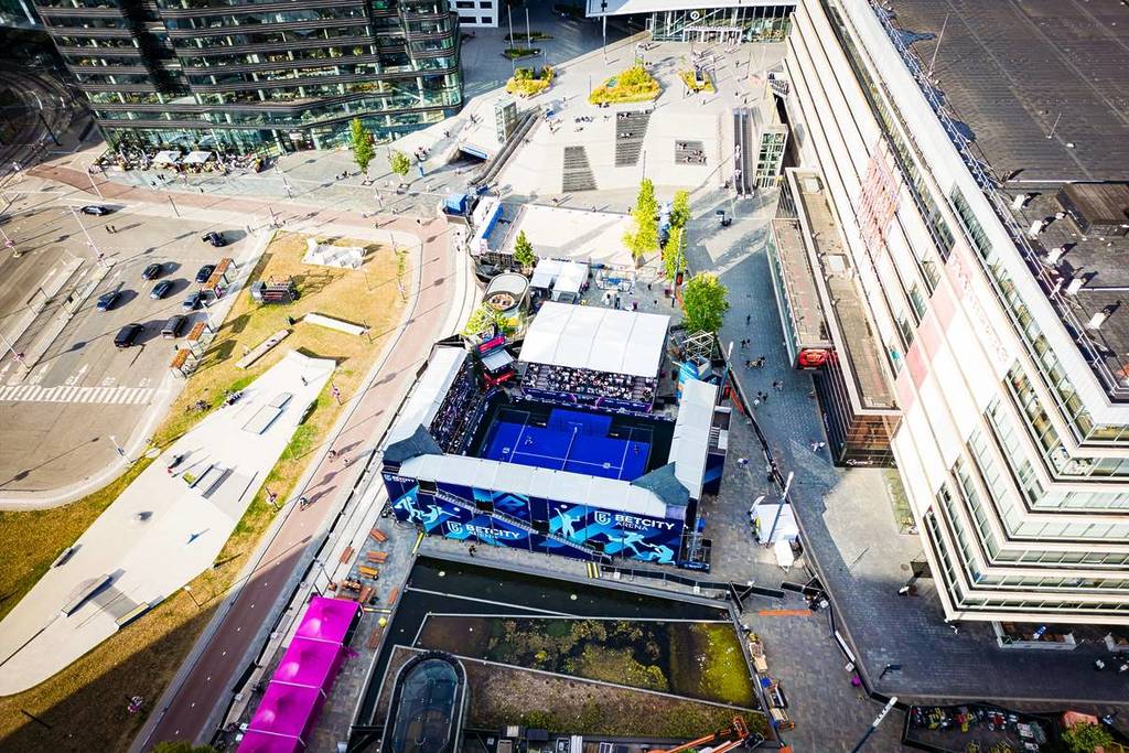 Utrecht se transforme ce mois de septembre en un immense festival sportif : des stars internationales du sport envahissent la place Jaarbeursplein
