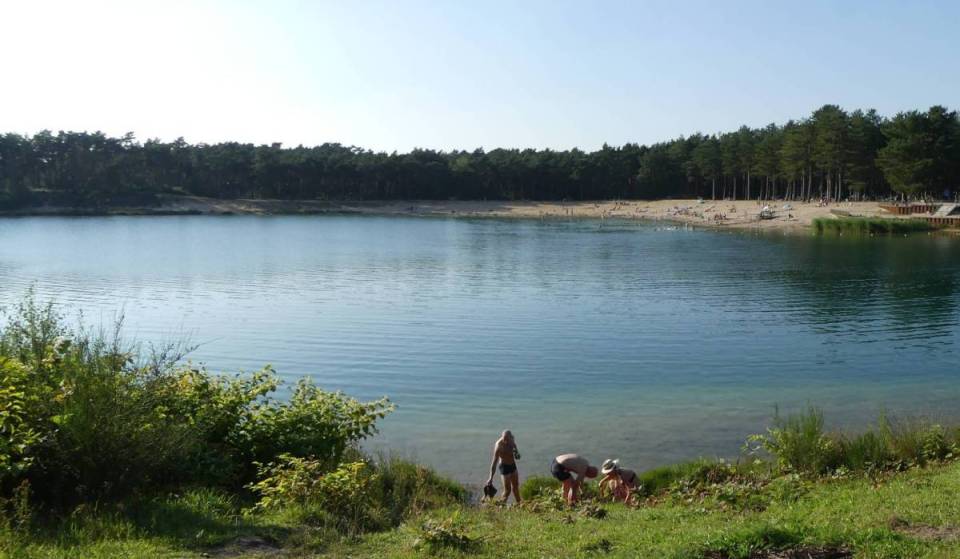 A un’ora di macchina da Amsterdam si trova il lago boschivo più tropicale della Veluwe: un lago artificiale dalle acque blu intenso, circondato da dune di sabbia, perfetto per una giornata indimenticabile con tutta la famiglia