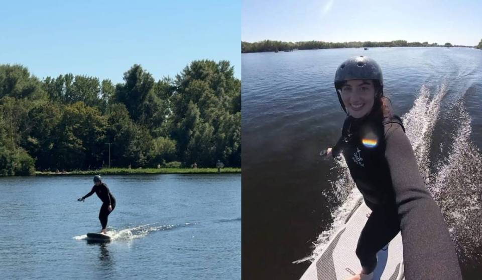 eFoiling ad Amsterdam: surf elettrico sul Nieuwe Meer