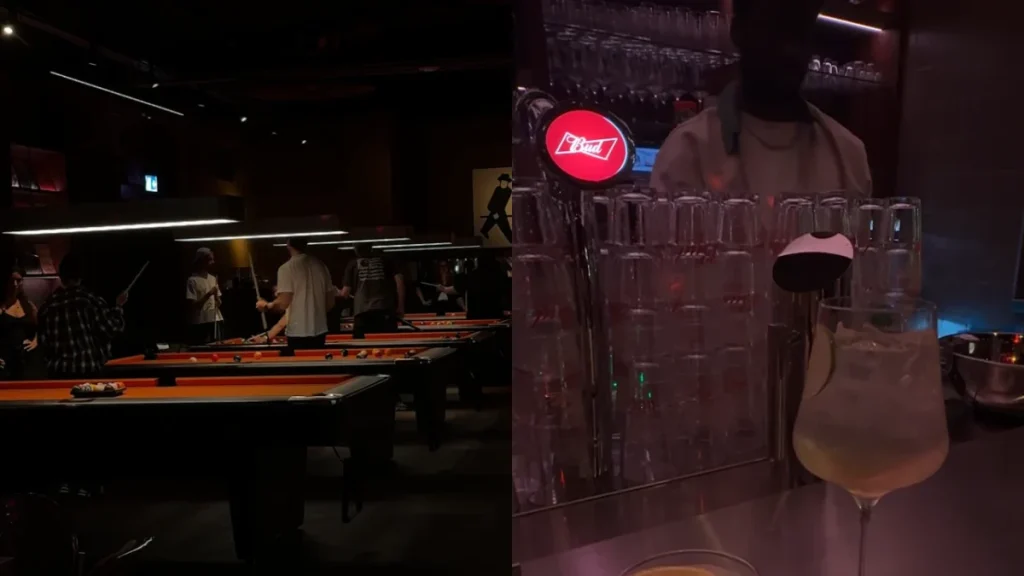 Neue Cocktailbar mit roten Billardtischen, Vinyl-DJ und Fotokabine für 6 € erobert die Ten Katestraat