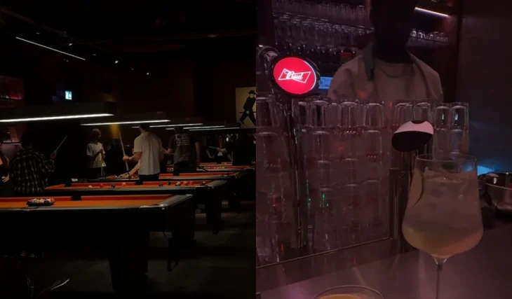 Neue Cocktailbar mit roten Billardtischen, Vinyl-DJ und Fotokabine für 6 € erobert die Ten Katestraat