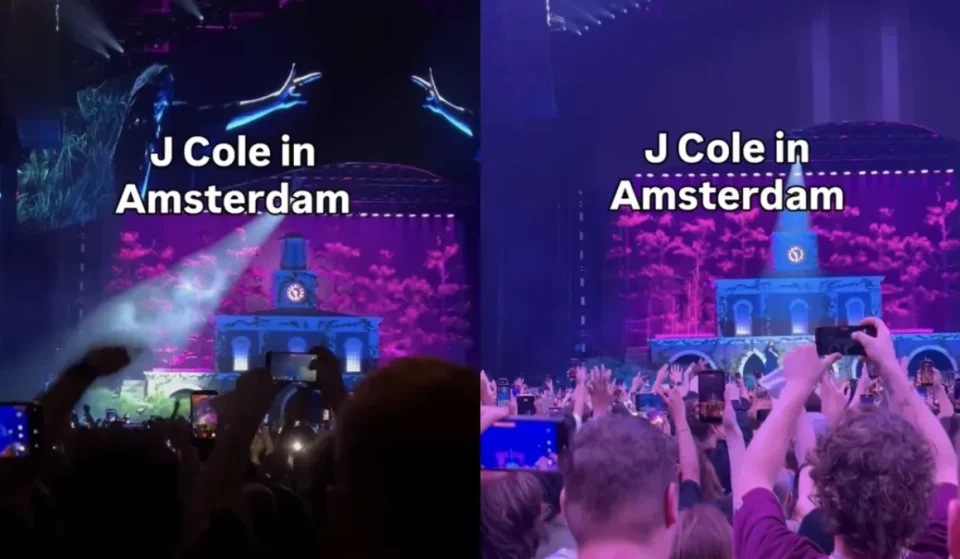J. Cole in Amsterdam: Tausende Fans rappen bei „Work Out“ mit