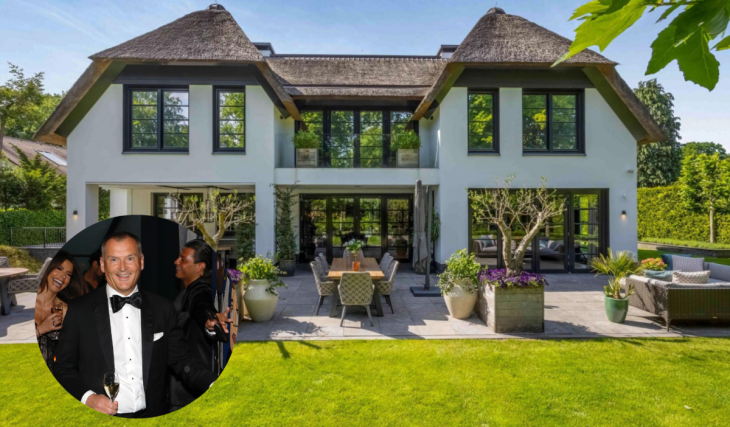 Het werd in 2017 gebouwd door de oprichter van het wereldbekende EDM-label Spinnin’ Records: nu is de rietgedekte villa in de ‘Gouden Driehoek’ van Blaricum, met wellness-souterrain en wijnkelder, verkocht voor meer dan 5,2 miljoen euro.