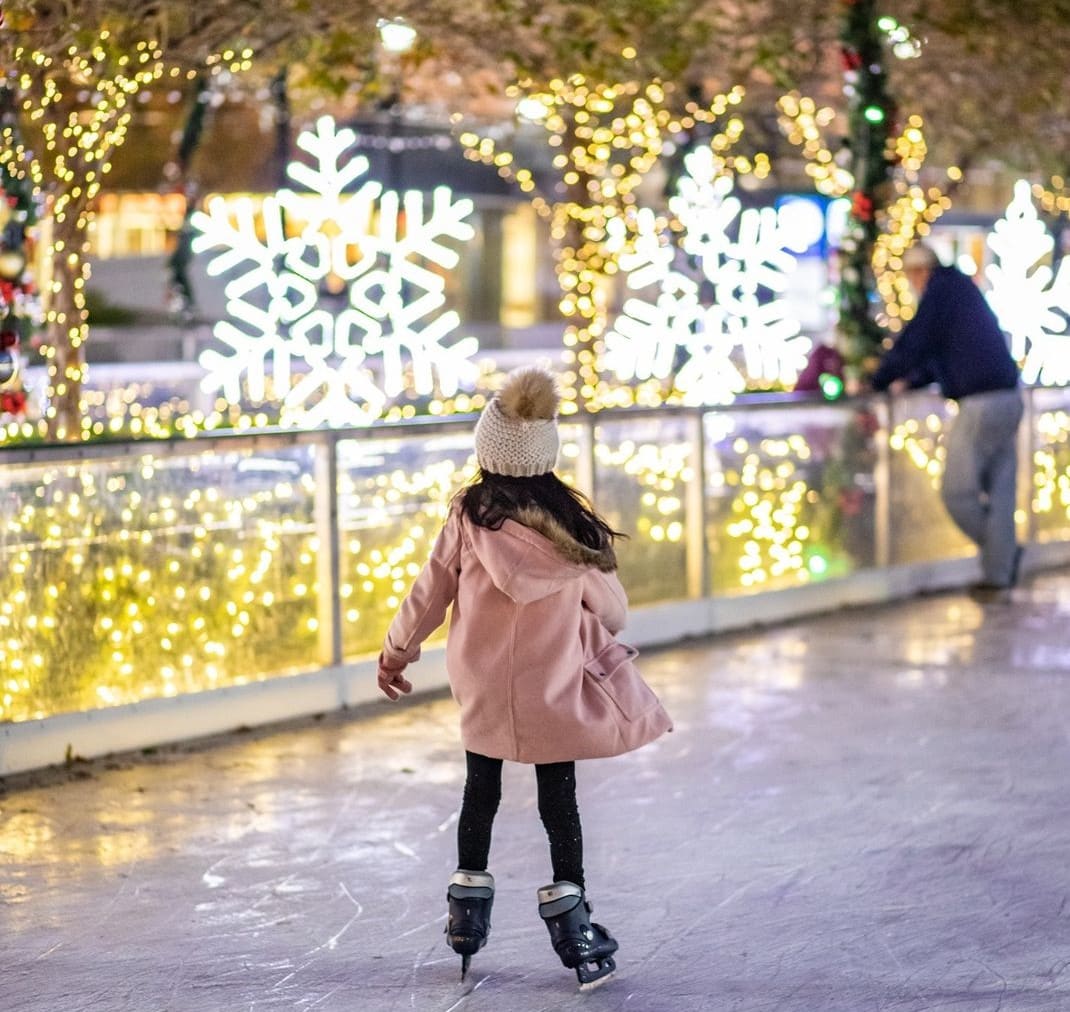 Atlanta's Largest Outdoor Ice-Skating Rink Is Open For The Holidays
