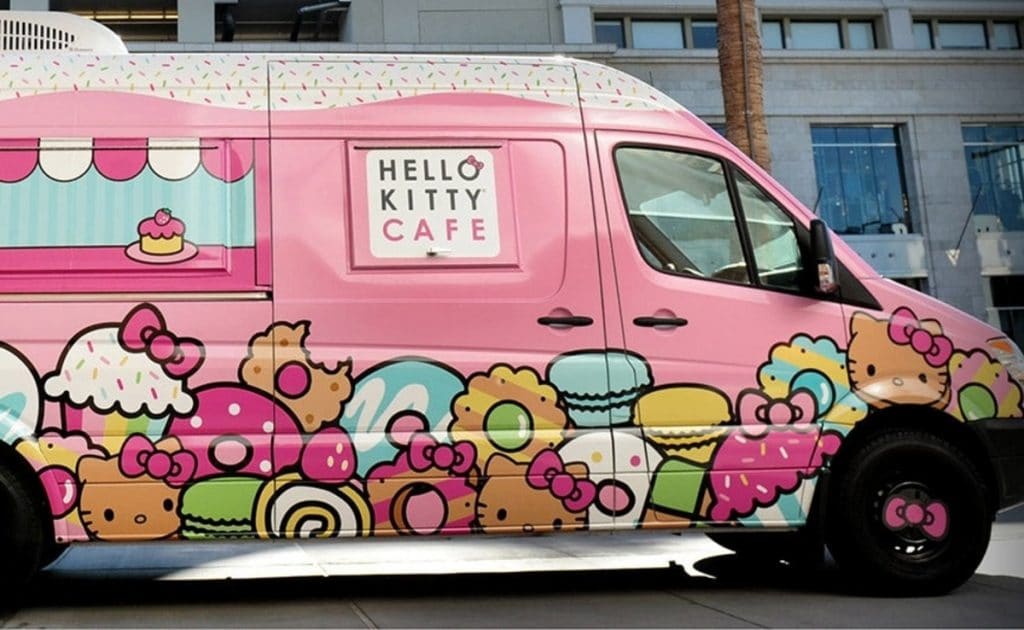 This Adorable Hello Kitty Food Truck Is Coming To Atlantic Station