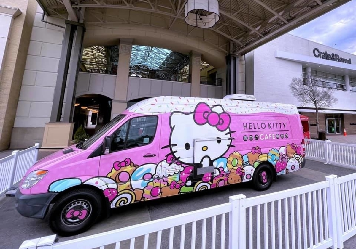 This Adorable Hello Kitty Cafe Food Truck Is Returning To Atlantic