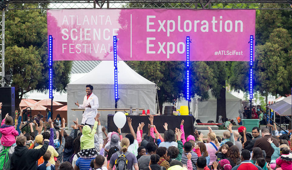 El Festival de la Ciencia de Atlanta vuelve este mes de marzo para despertar la curiosidad y el aprendizaje: explora 150 eventos científicos en 80 lugares diferentes de la zona metropolitana de Atlanta.