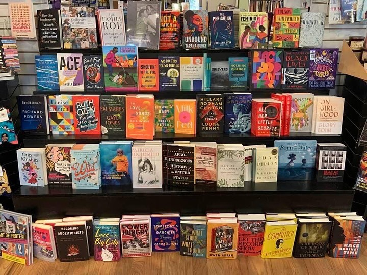 large book display