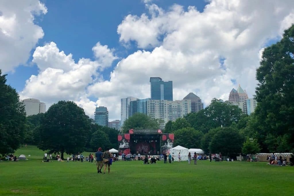 Atlanta Jazz Festival on Memorial Day Weekend