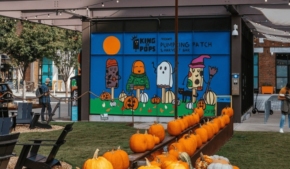 Get Into The Spooky Season Spirit At Ponce City Market’s Pumpkin Patch