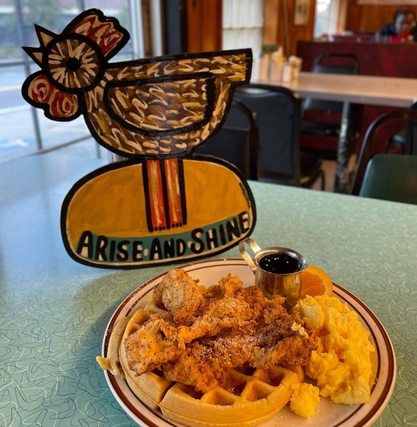 Chicken and Waffles from Atlanta's Home Grown GA