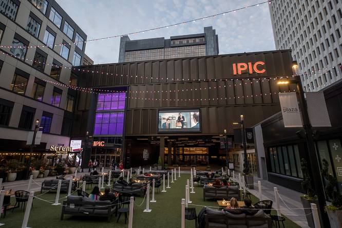 huge outdoor movie theater IPIC