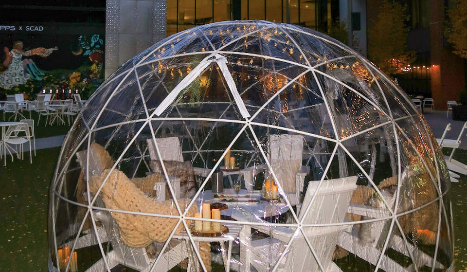 Dine In A Cozy, Heated Igloo At This Winter Chalet-Themed Experience