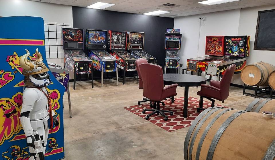 Metro ATL’s 1st Specialized Pinball Arcade Inside A Brewery Is Open