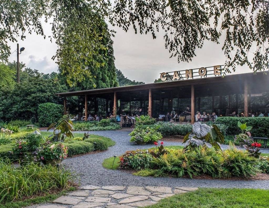 fancy restaurant exterior