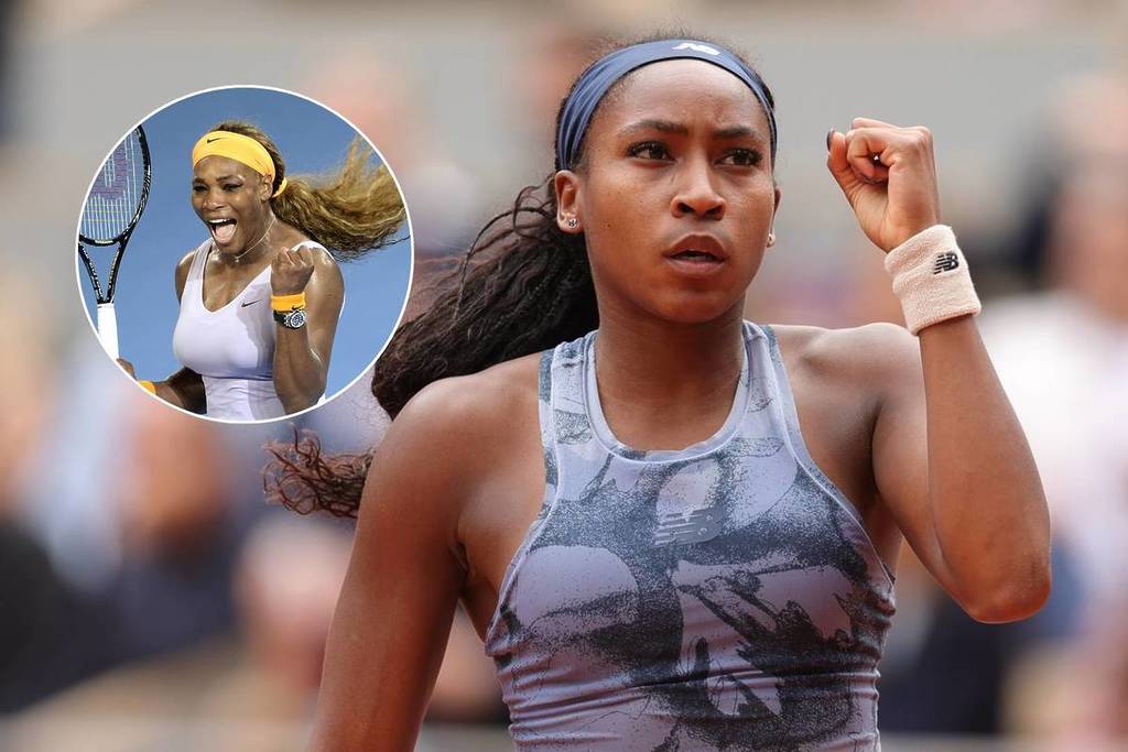 Image shows Coco Gauff after her comments on Serena Williams