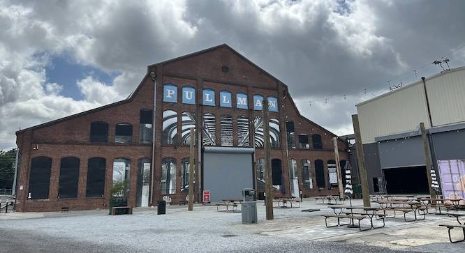 outside of Pullman Yards in Atlanta
