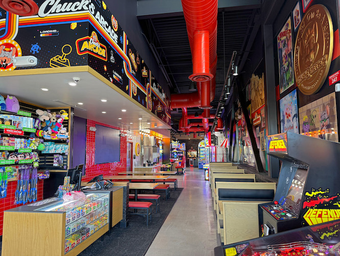 Chucks Arcade and Pizzeria in Kansas City MO