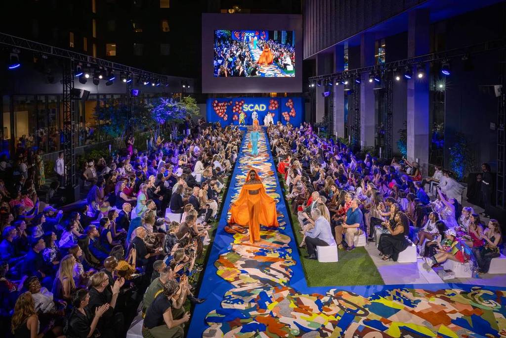 SCAD Fash runway show in Atlanta