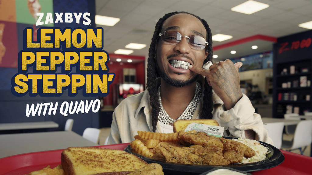 Quavo with new lemon pepper chicken wings