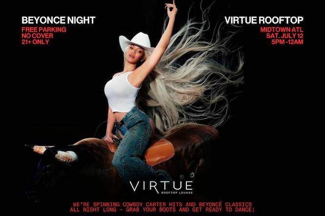Beyonce Weekend at Virtue Rooftop