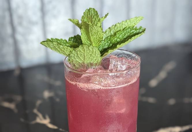 fancy fizzy drink
