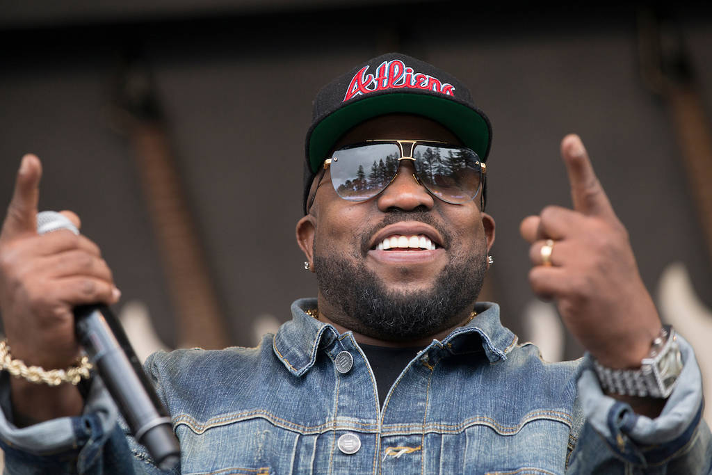 Napa, California/EE. UU.: 26/5/19: Big Boi, también conocido como Antwan André Patton, se dirige al público en BottleRock. Es un rapero, compositor, actor y productor discográfico conocido sobre todo por formar parte del dúo de hip-hop Outkast.