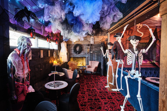 restaurante temático de Halloween