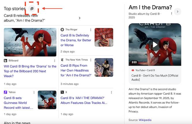 cardi b news results