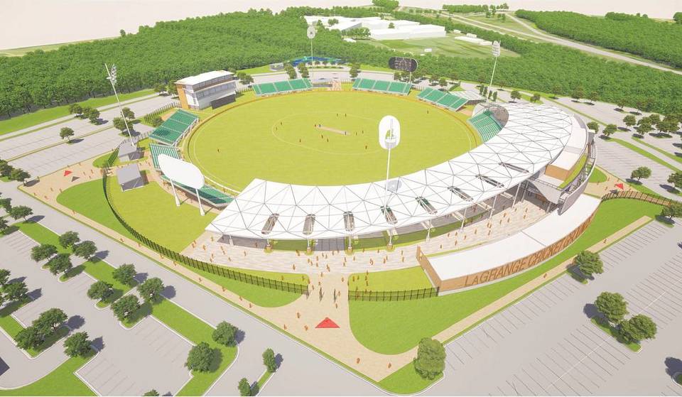 LaGrange, Georgia, acoge el primer estadio de críquet profesional del estado, un cambio radical para el deporte en EE.UU.
