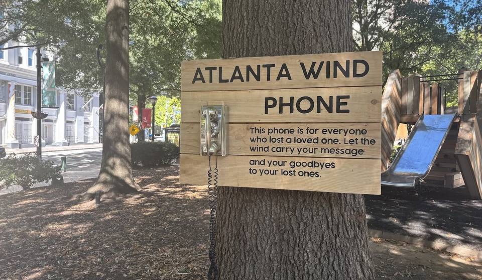 This Phone In The Heart Of Downtown Atlanta That Lets You Speak With Lost Loved Ones — The Beautiful Significance Of Atlanta&#8217;s Wind Phone