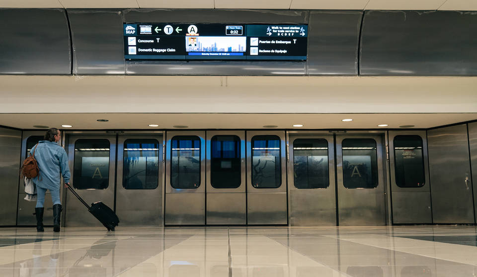 El Tren Avión de Atlanta es uno de los sistemas de transporte más activos del país, con más pasajeros diarios que el transporte público de Miami, Denver o Atlanta.