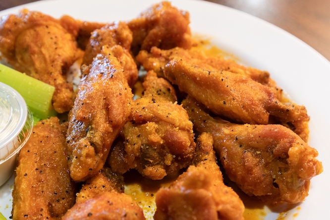 Crispy Fried lemon pepper wings