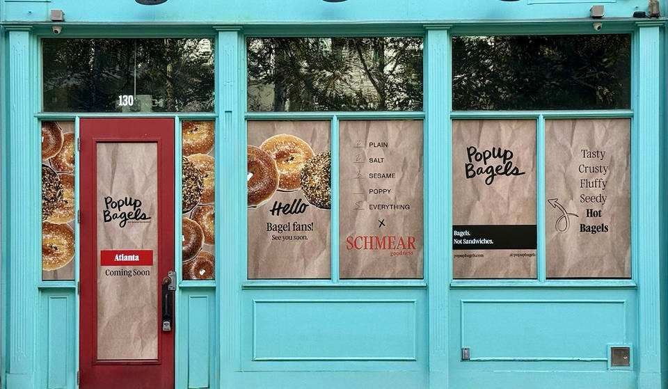 Esta tienda de bagels favorita de Nueva York por fin abre un local en Atlanta, y es el primero de cinco nuevos locales en Georgia.