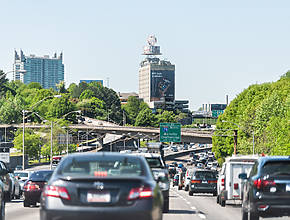 Atlanta es una de las ciudades más difíciles del país para desplazarse
