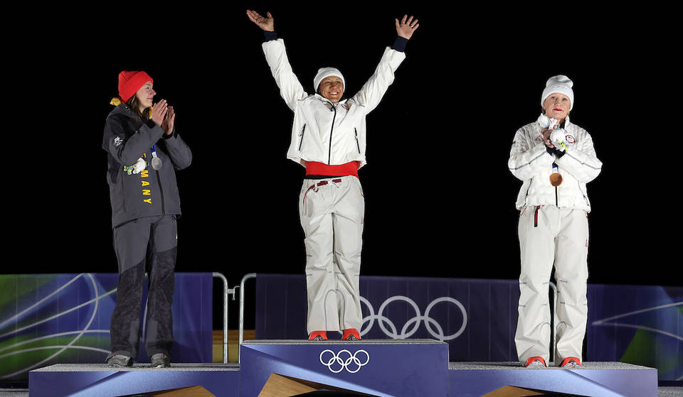 Douglasville Athlete Elana Meyers Taylor Wins Gold In The Monobob At 41 — Becoming The Most Decorated Black Athlete In Winter Olympic History & The Oldest U.S. Woman To Win A Winter Olympics Medal