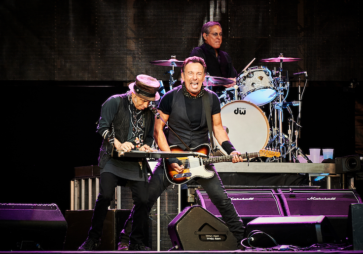 Bruce Springsteen performing at Wembley Stadium London 2016