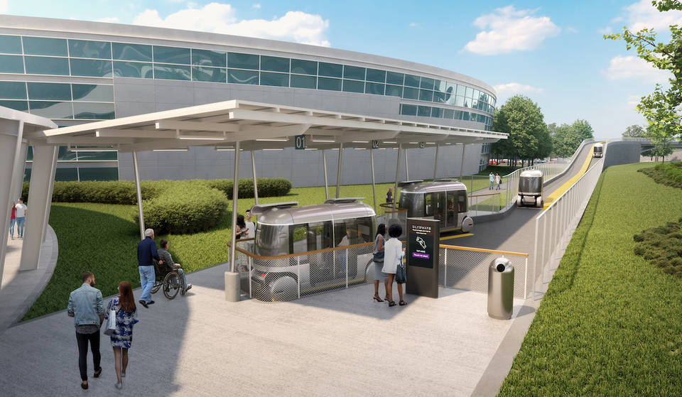 A First-Of-Its-Kind Fully Autonomous Transit System Is Coming To Atlanta This Year — On-Demand Vehicles, 2.5-Minute Trips, &amp; No More Sitting In Traffic For Hours On End