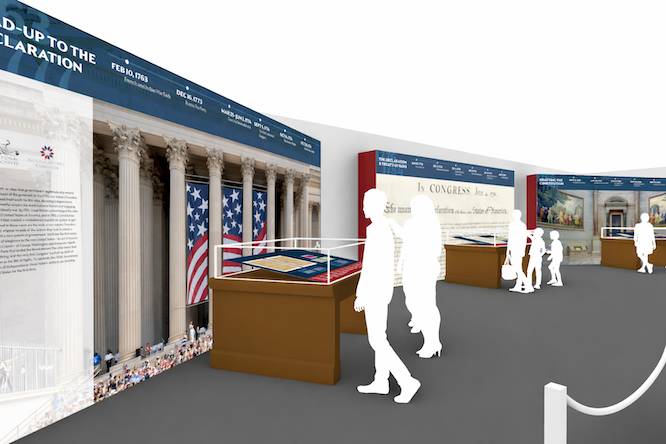 Freedom Plane Exhibition 3D Rendering