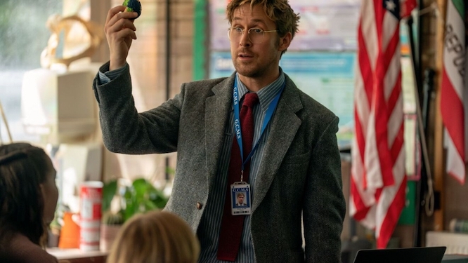 Ryan Gosling as a teacher