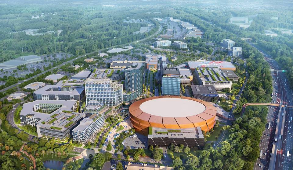 Could We Get An NHL Team In Metro ATL? — A Developmental Group Is Looking To Turn This Alpharetta Mall Into A 20,000 Seat Arena