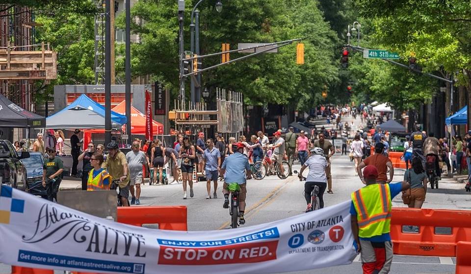Atlanta Streets Alive se apodera de Peachtree Street este abril: ¿qué calles se abrirán al público y se cerrarán al tráfico para el evento?