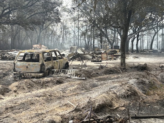 Georgia Forestry Commission | Highway 82 Fire