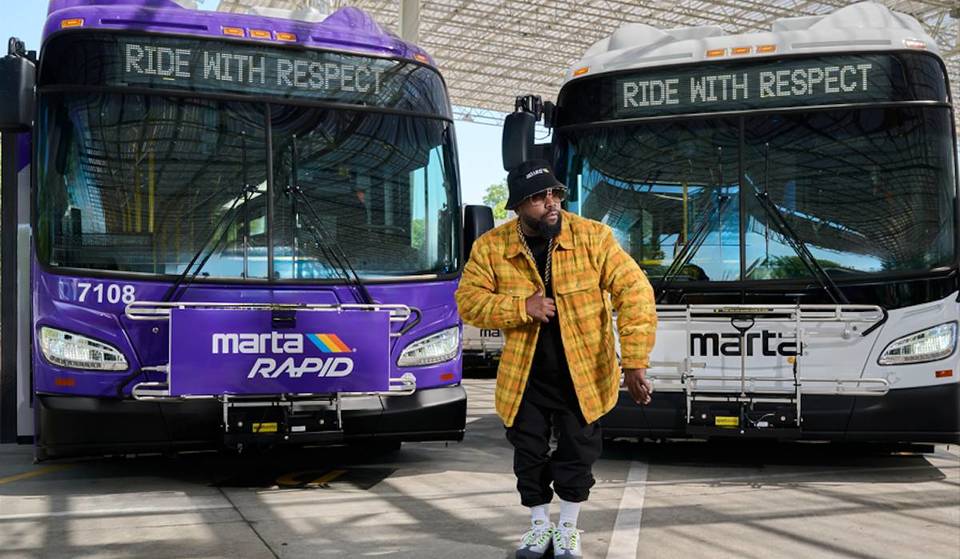 Atlanta’s own Big Boi teams up with MARTA for their official ‘Let MARTA Drive’ campaign during the FIFA World Cup