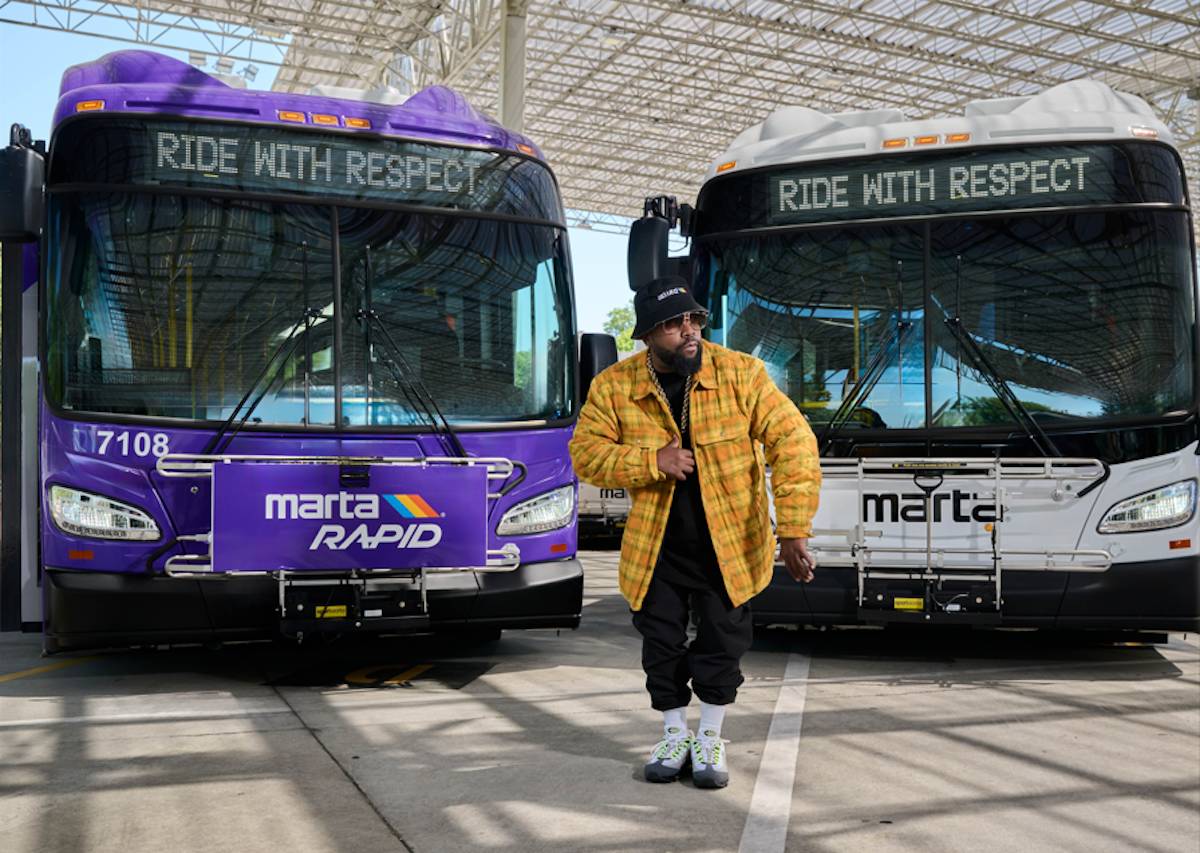 Atlanta’s own Big Boi teams up with MARTA for their official ‘Let MARTA Drive’ campaign during the FIFA World Cup