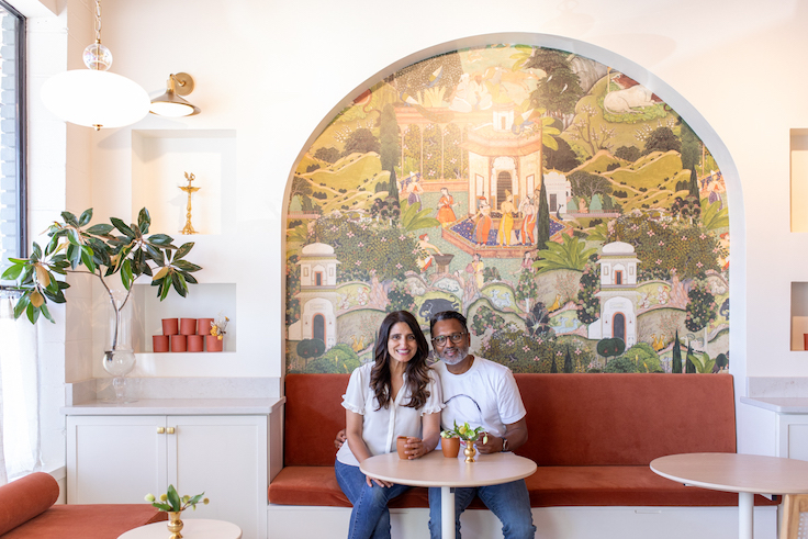 Los fundadores, Monica Sunny y Sundeep Sunny